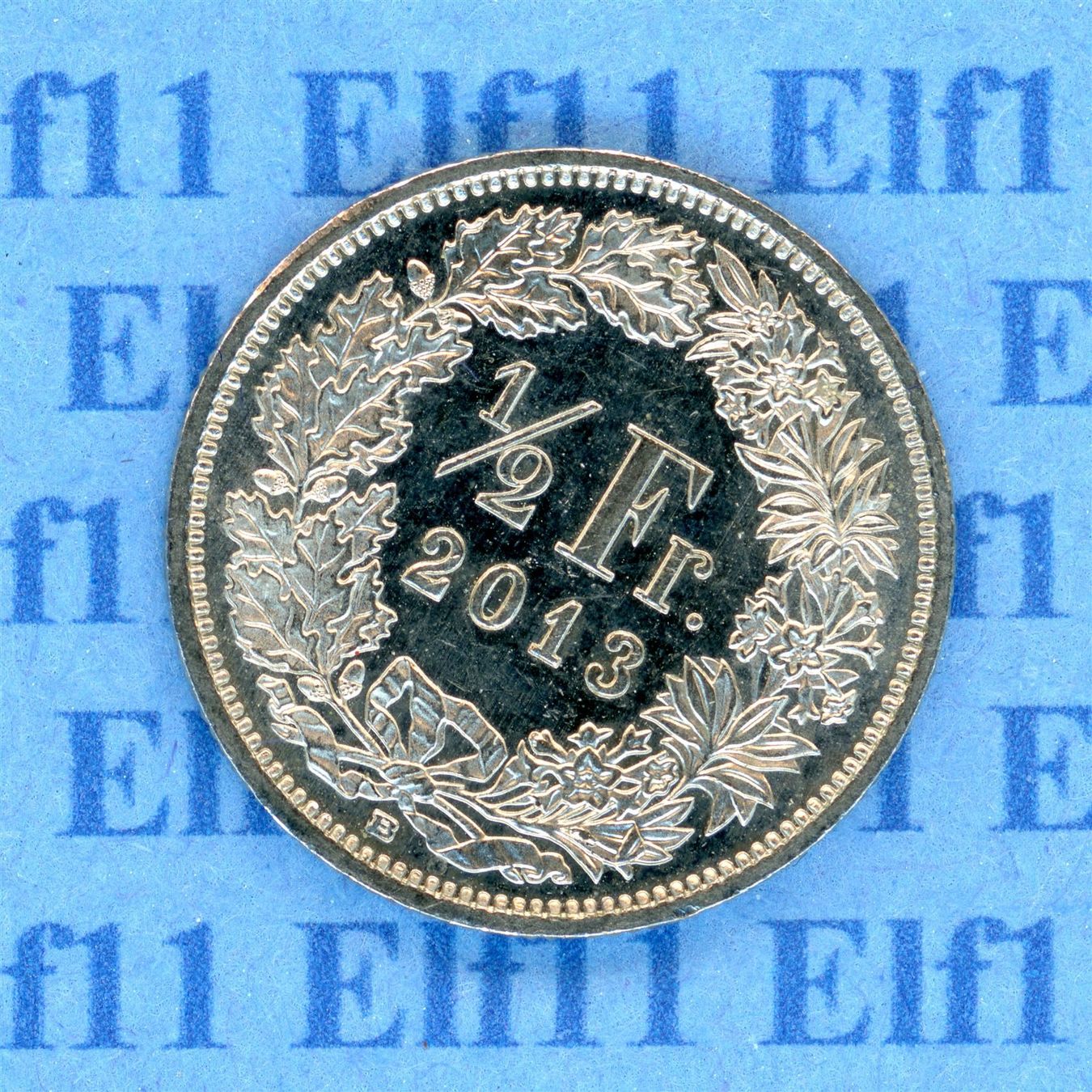 Tutti le monete: CHF___0.50 2013 vz 50 Rappen – Usato da Widnau venduto da Elf11
