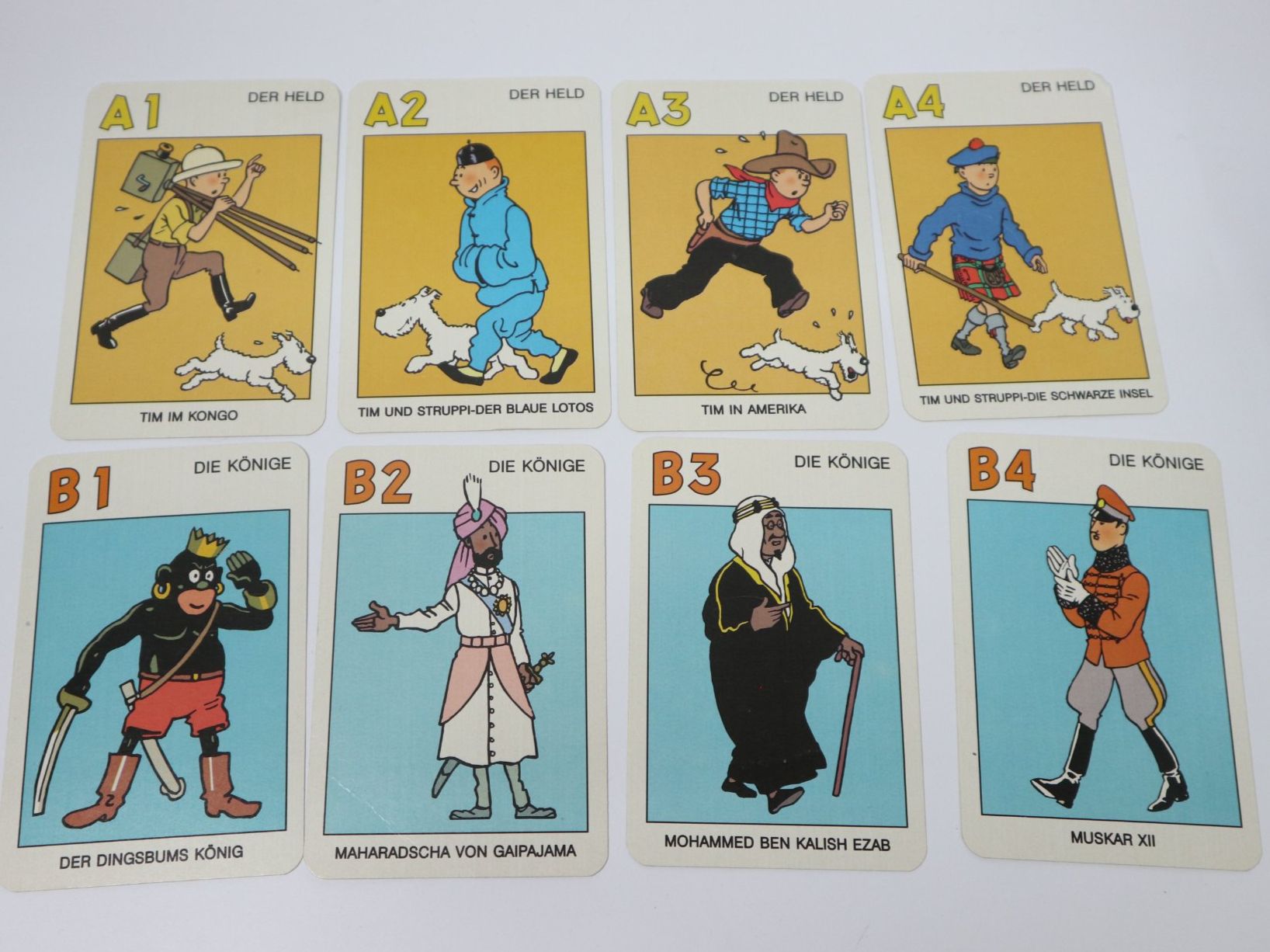 Spiele: 1993 Tim & Struppi Quartett – Gebraucht aus Eschenbach SG von Astalavista 1