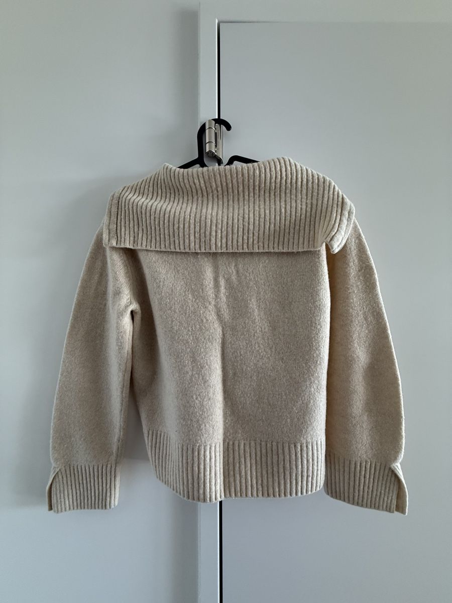 Pulls & Sweat-shirts: Pullover beige zipper neck size M good condition – D'occasion à Dübendorf par zhe_69pd 1