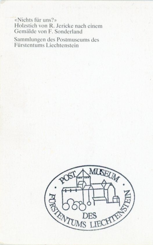 Ansichtskarten: Liechtenstein  FL   -   Postbote – Gebraucht aus Brig von Valcards54 1