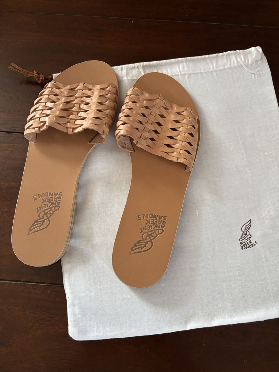 Damenschuhe: NEUE Leder Pantoletten Ancient Greek – Neu und originalverpackt aus Pratteln von sab_whk9 4
