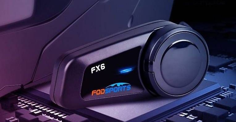 Kopfhörer: Fodsports FX6 Motorrad Bluetooth Headset – Gebraucht aus Basel von dilfa0