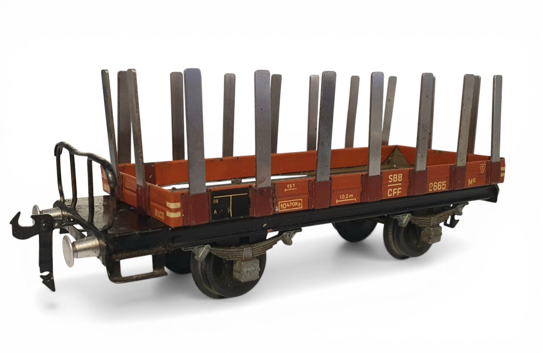 Buco Modelleisenbahnen: 3 Buco Niederbordwagen – Gebraucht aus Flawil von RoverVitesse 6