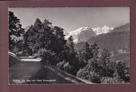 HOHFLUH - Am Weg zum Hotel Schweizerhof - 1957