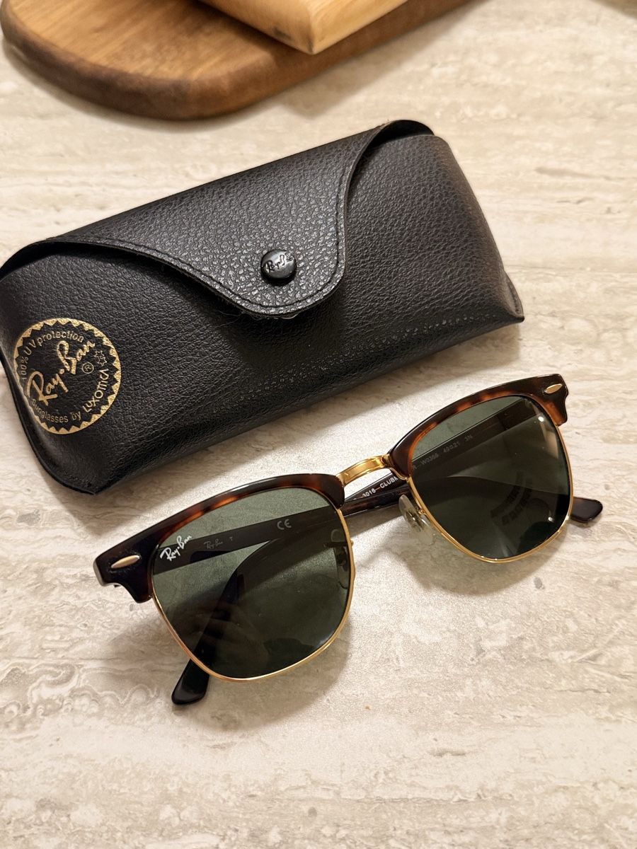 Ray-Ban Occhiali & Lenti: Ray-Ban Clubmaster Sonnenbrille – Nuovo (secondo la descrizione) da Emmenbrücke venduto da Orijana24