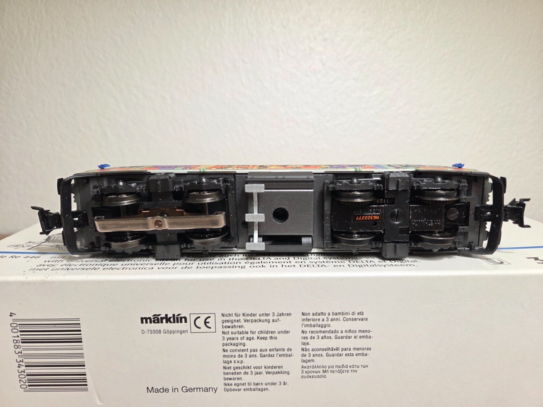 Märklin Modellini di ferrovie: Märklin 34302 E-Lok Re 446 SBB Digital H0 – Nuovo e nell'imballaggio originale da St-Aubin-Sauges venduto da Lo_Go 5