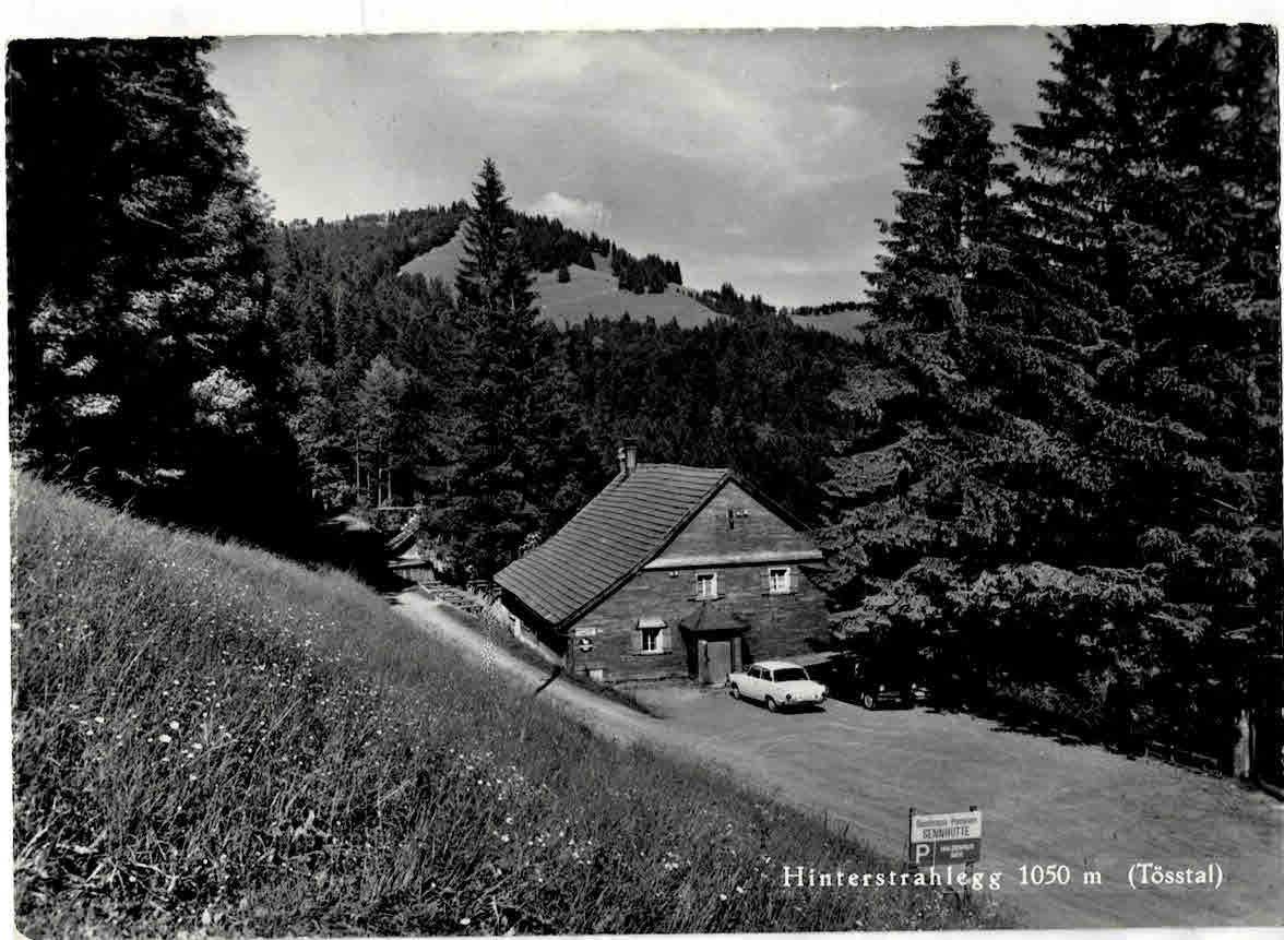 Cartoline postali: Steg Restaurant Sennhütte mit Oltimer – Usato da Sulz AG venduto da Oberdanne8
