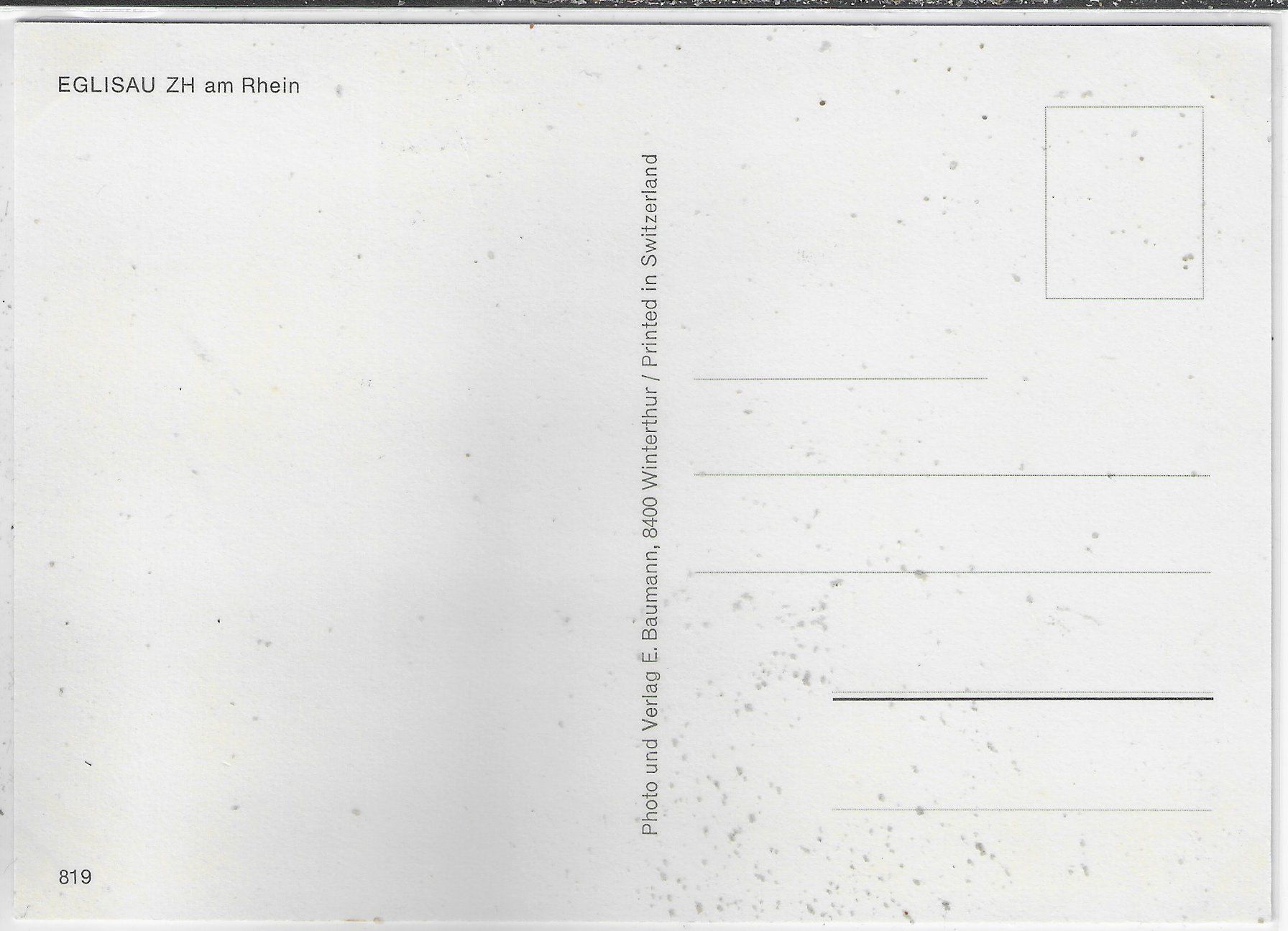 Cartoline postali: Eglisau ZH - Multiview – Usato da Ettingen venduto da Kartenplanet 1