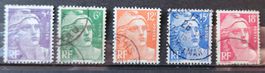 Frankreich-Mi 901-905