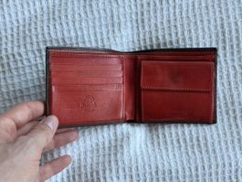 Leder Portmonnaie mit leichter Patina