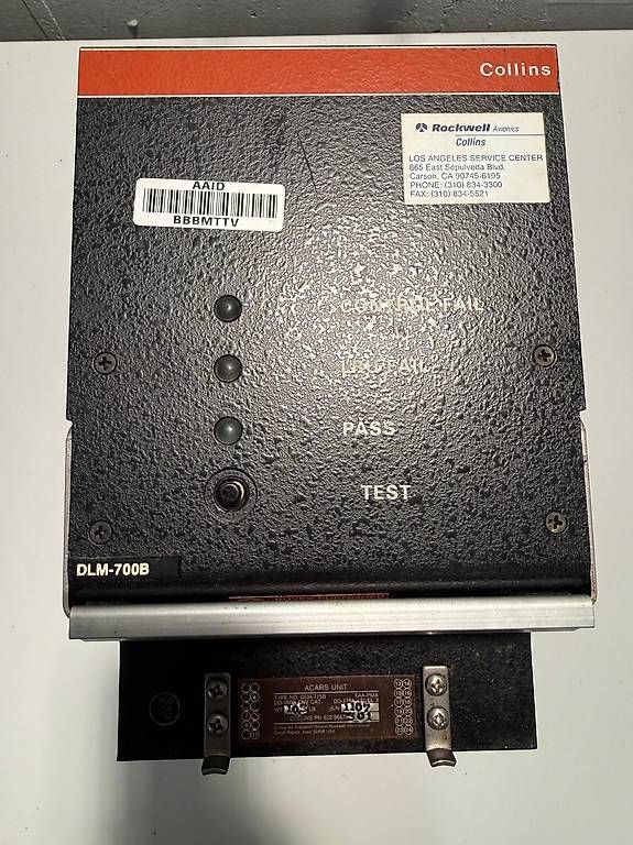 Componenti elettronici: Acars Data Link Management Unit DLM-715B, P/N: 622-9667-301 – Usato da Wenslingen venduto da P_Baecher