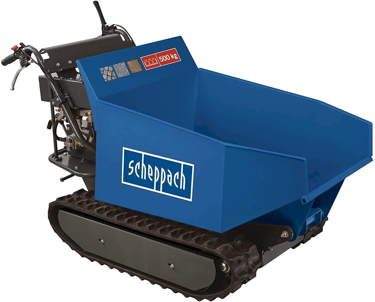 Camions-bennes: Scheppach DP 5000 Raupen-Ketten-Dumper – Neuf avec emballage d'origine à Bottighofen par zaap