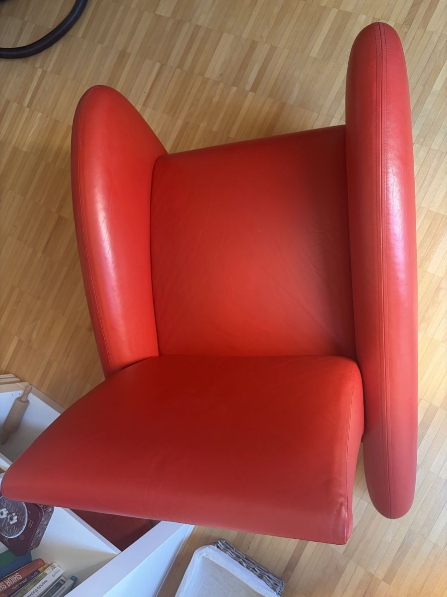 Sitag Poltrone: Leder Sessel – Usato da Basel venduto da LSK-MEM 3