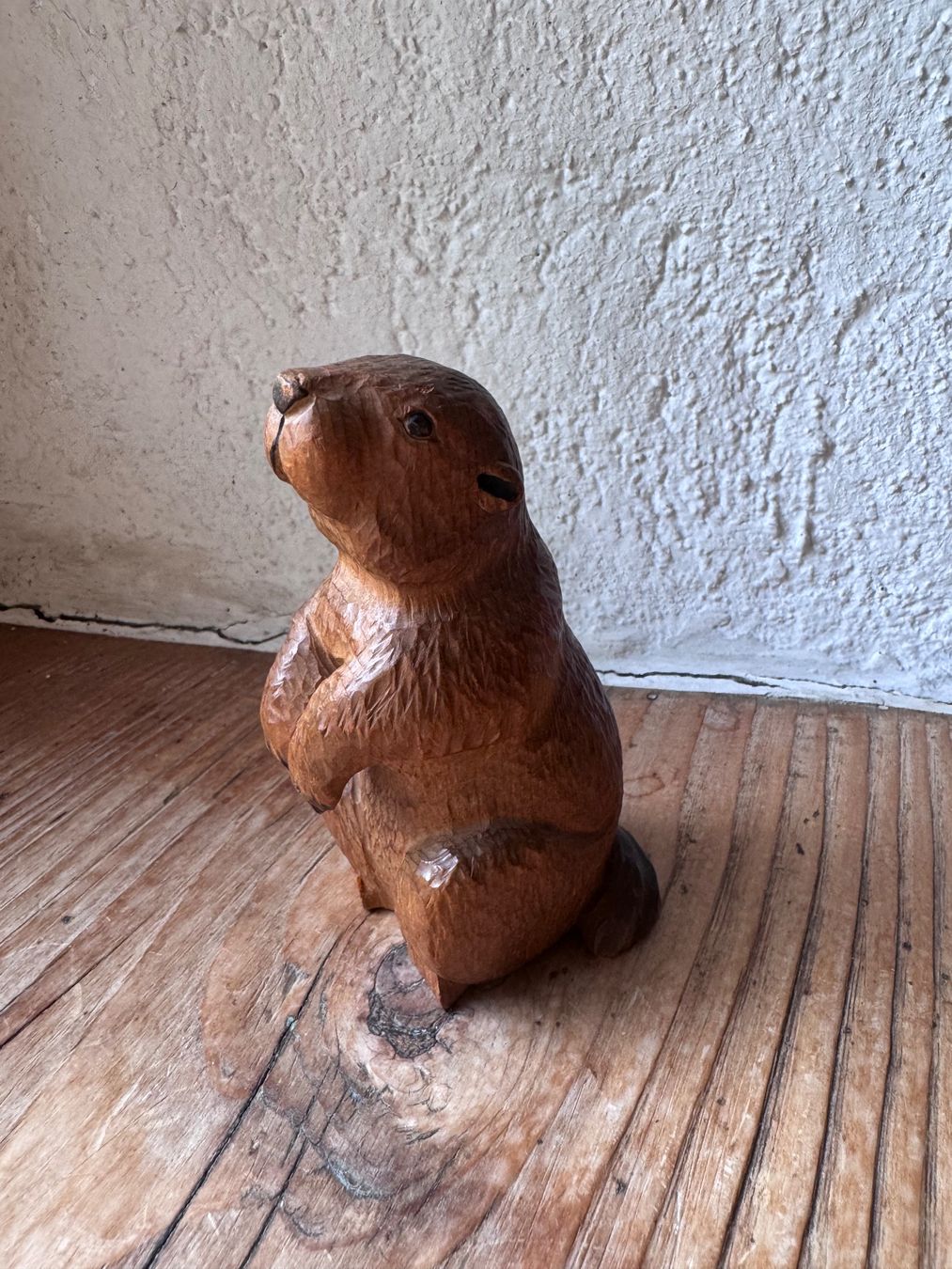 Sculture & Statue: Brienzer Schnitzerei Murmeltier Murmeli – Usato da Glovelier venduto da deepfunk
