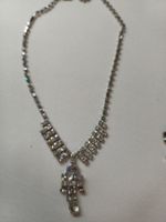 Collier cristal de Bohême blanc