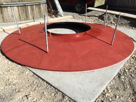 Holzsilo Dach 3,5m