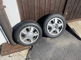 ==> Sehr Rare !!! 2 x Ronal PIRELLI 6J14H2 E33 VW Golf 1 <==