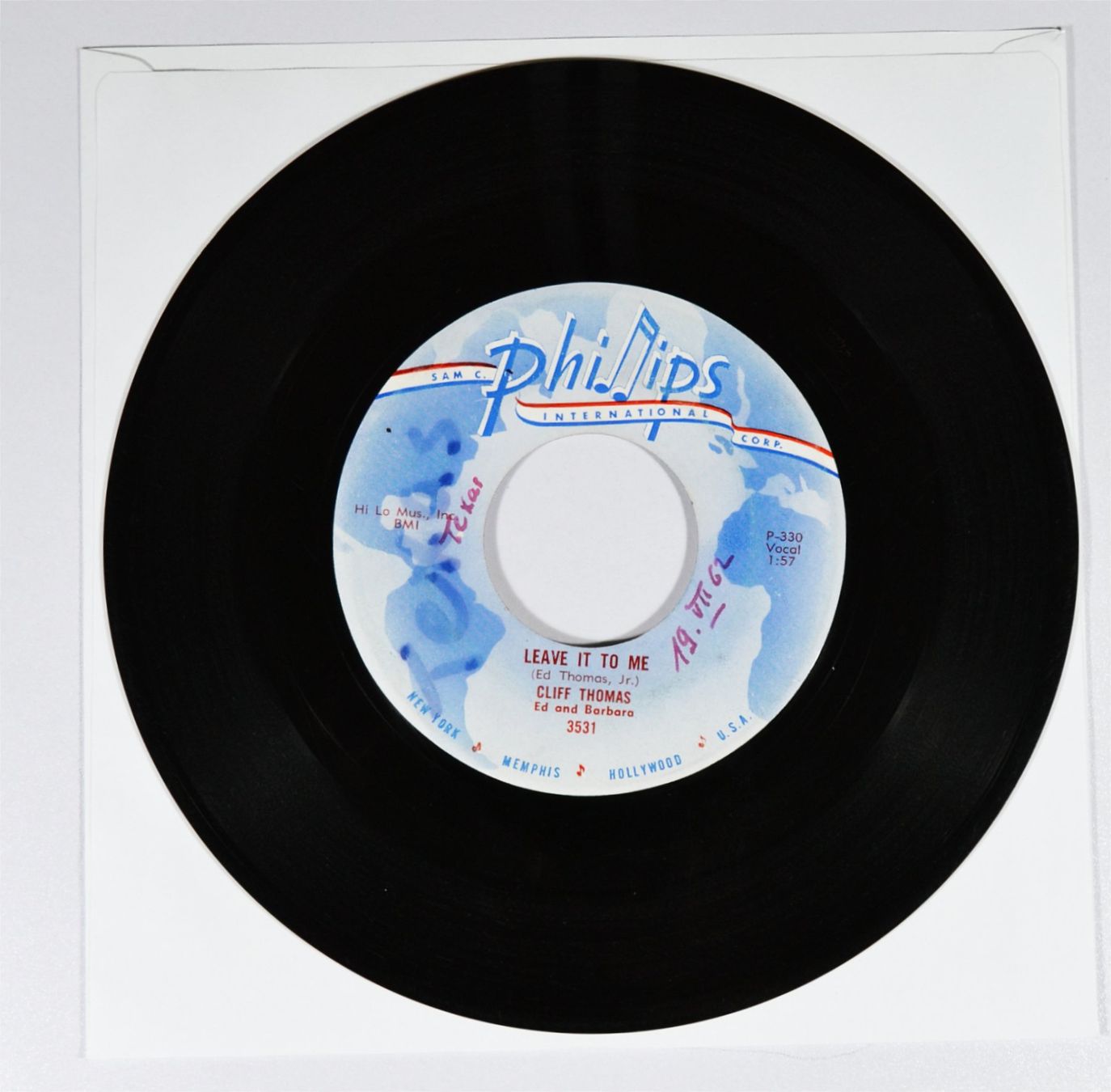 Dischi in vinile: Single: CLIFF THOMAS - Sorry I Lied / Leave It To Me – Usato da Frenkendorf venduto da Yard-Sale-2000 1