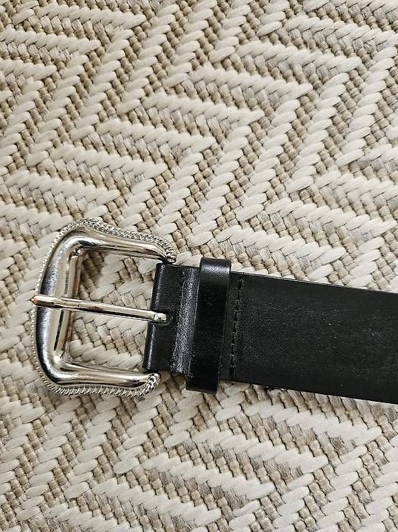 Kooples Cinture: The Kooples Gürtel Schwarz Silber – Usato da Buchs SG venduto da corapre 2