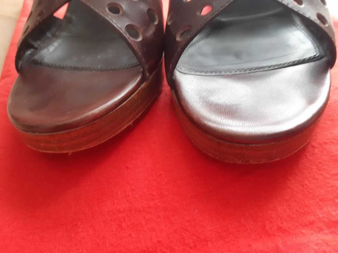 Bally Scarpe da donna: Bally Sommer-Sandalette braun 39 – Usato da Meilen venduto da Aesthetin 2