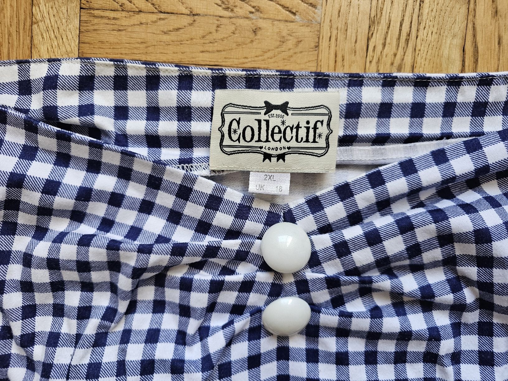 Blusen: Collectif 50s rockabilly gingham top – Gebraucht aus Zürich von Ada2 1