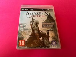 ASSASSINS CREED III SPIEL FÜR PS3