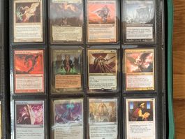 MTG Sammlung mit über 200 Rares, Mythics, Doppelländer