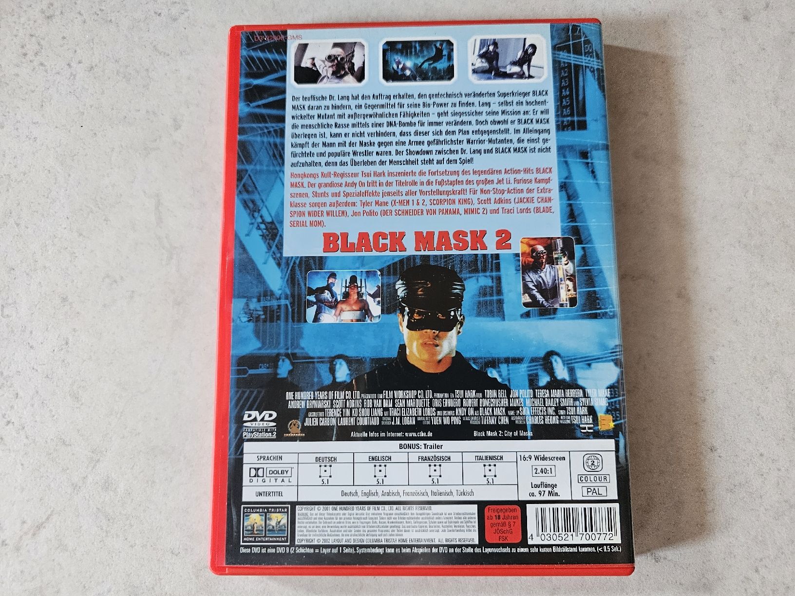 Tutti i DVDs: Black Mask 2 – Usato da Schneisingen venduto da backstore24 1