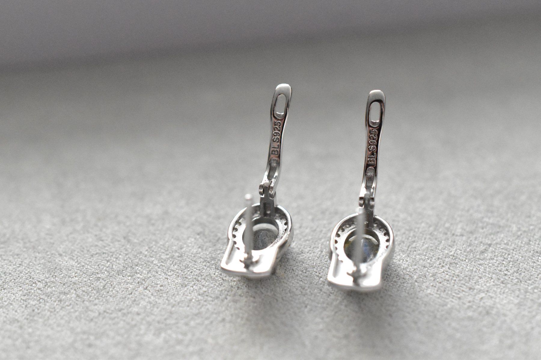 Ohrringe & -stecker: Silber Ohrringe mit Labradorit, Silber , Neu – Neu und originalverpackt aus Laufen von flowerfan 7