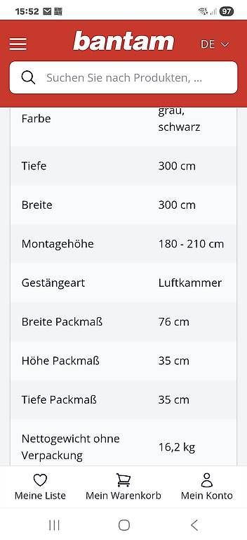 Kampa Auvents & marquises: Vorzelt von kampa Luftvorzelt – D'occasion à Ipsach par szb_cbv9 4