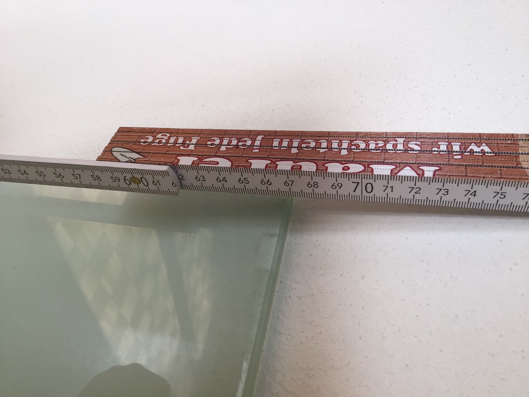 Regale: 2 Glasregale 67 x 30 cm und 1 cm dick – Neu (gemäss Beschreibung) aus Seuzach von Saletti6 6