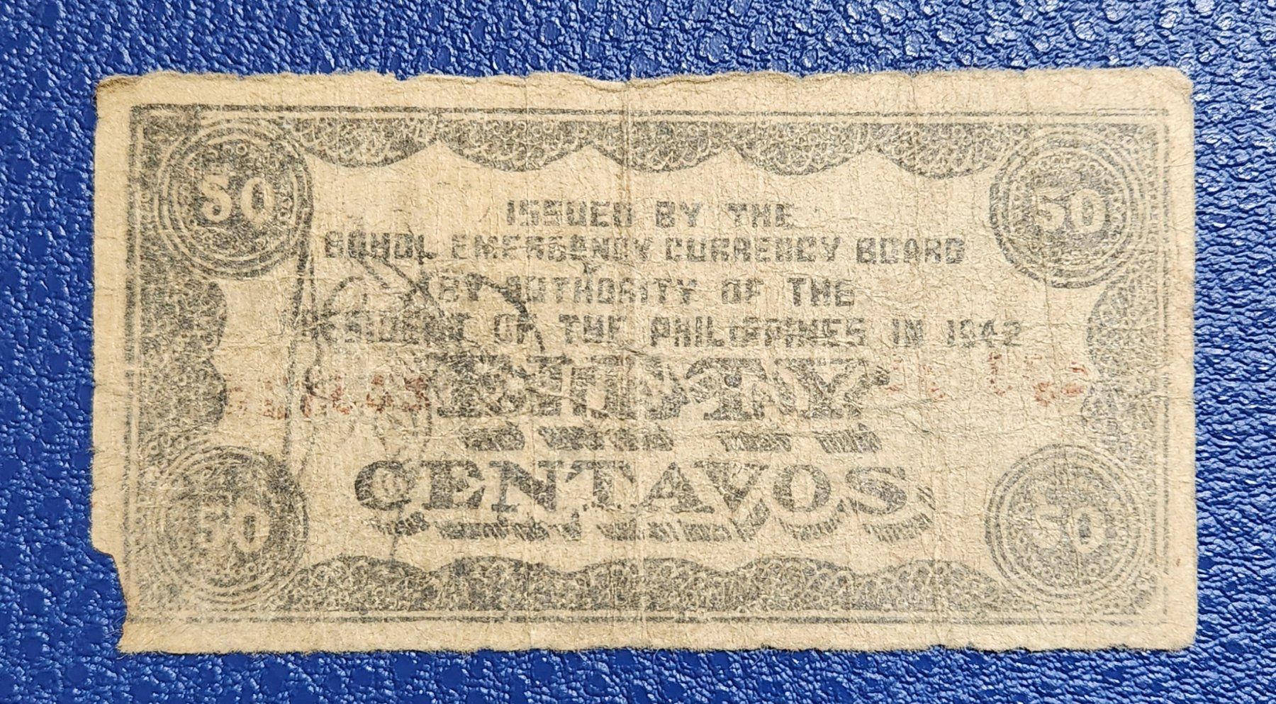 Banconote: Philippinen-50 Centavos VG – Usato da Hittnau venduto da stamps_and_coins