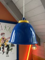 Vintage blaue Hängelampe