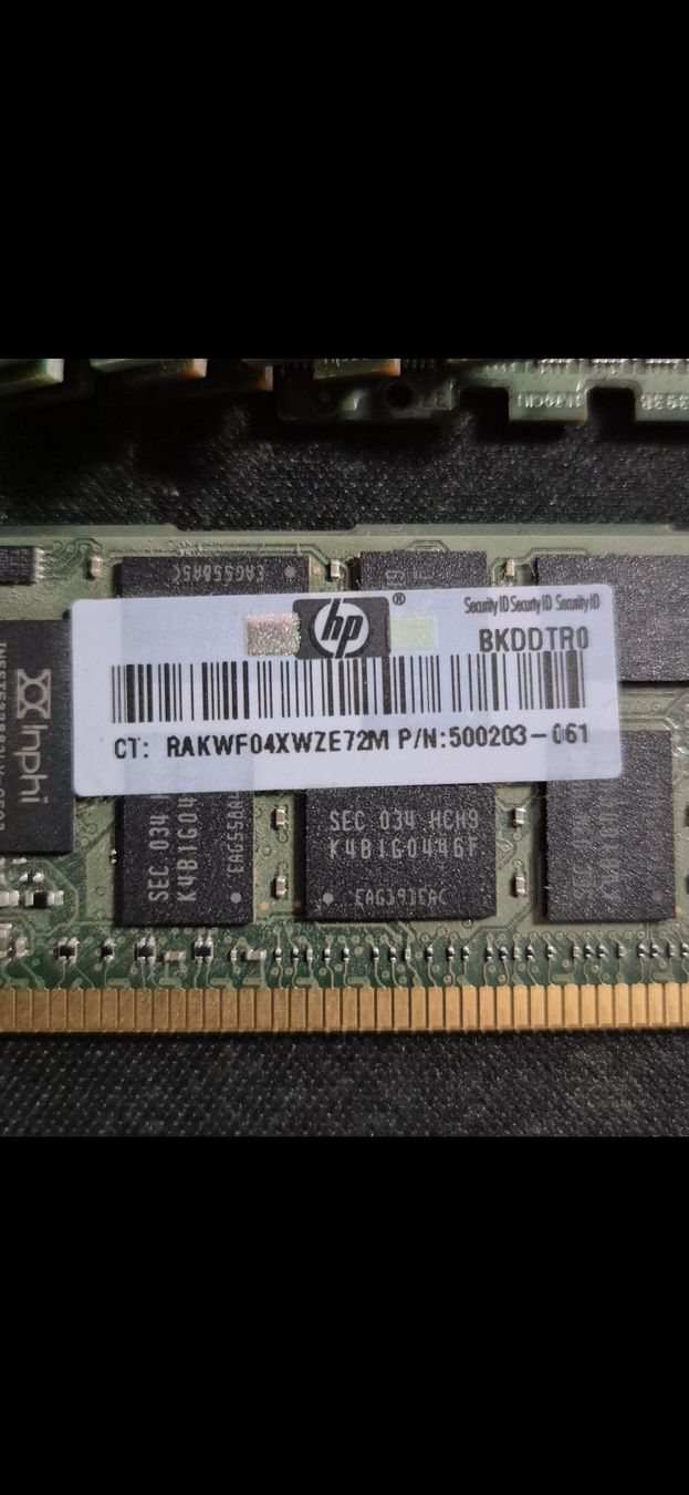 Hewlett Packard Memory / RAM: Lot RAM 48go 2Rx4 PC3 DDR3 - HP – Gebraucht aus Neyruz FR von RetroLab_ 2