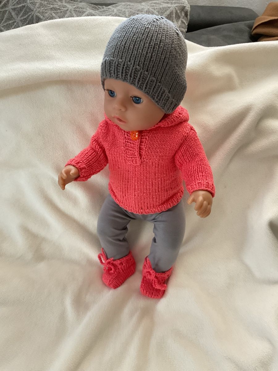 Puppen: Garnitur Baby Born 43 cm – Neu (gemäss Beschreibung) aus Roggwil TG von Strick-Fee