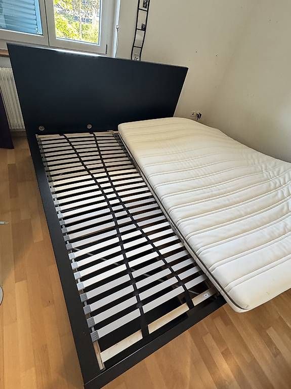 Ikea Betten: IKEA MALM Bett 160x200 mit Stauraum – Gebraucht aus Zürich von Laila.LK 3