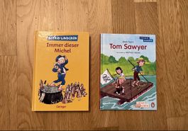 2 zeitlose Kinderbücher Klassiker:Tom Sawyer & Michel