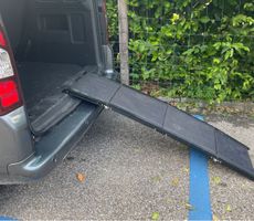 Hunderampe faltbar Aluminium, Gebrauchsspuren