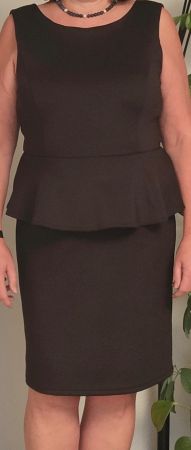 Kleid / Etui-Kleid / Cocktail-Kleid / Rock, schwarz, Gr. 40
