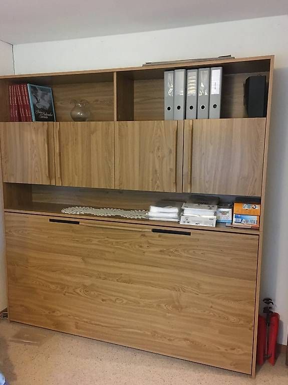Lits: RESERVIERT! Schrankbett mit 90cm Matratze – D'occasion à Zürich par BuenosAires03