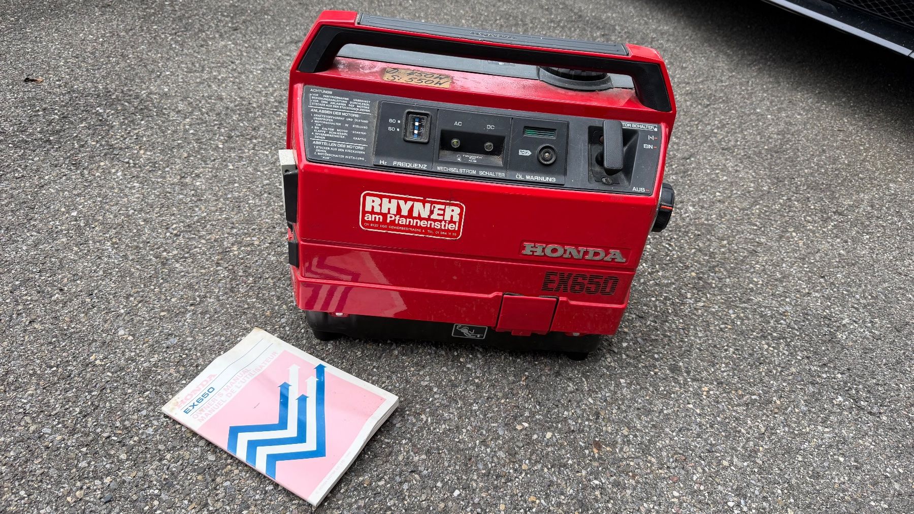 Honda Generatori di corrente: Stromgenerator Honda – Usato da Bubikon venduto da Spikie78