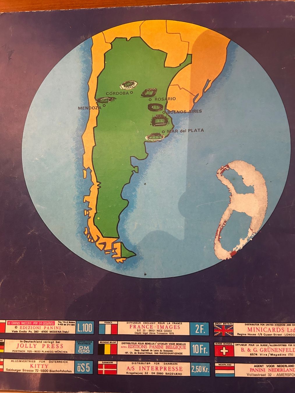 Panini Carte collezionabili: Album Panini Argentina 1978 – Usato da Vétroz venduto da Moulb7 5