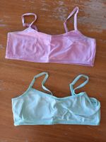 2er Set BHs H&M 158/164 hellrosa mintgrün neuwertig
