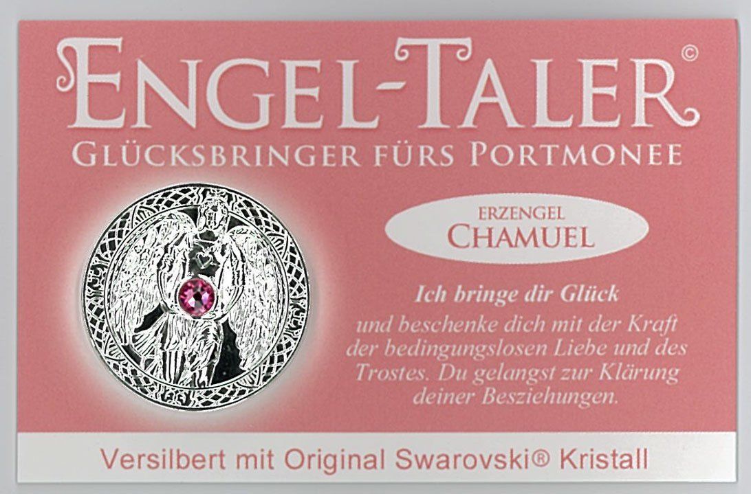 Statuette: Engeltaler versilbert - Erzengel Chamuel – Nuovo e nell'imballaggio originale da Mauren venduto da Yeelen