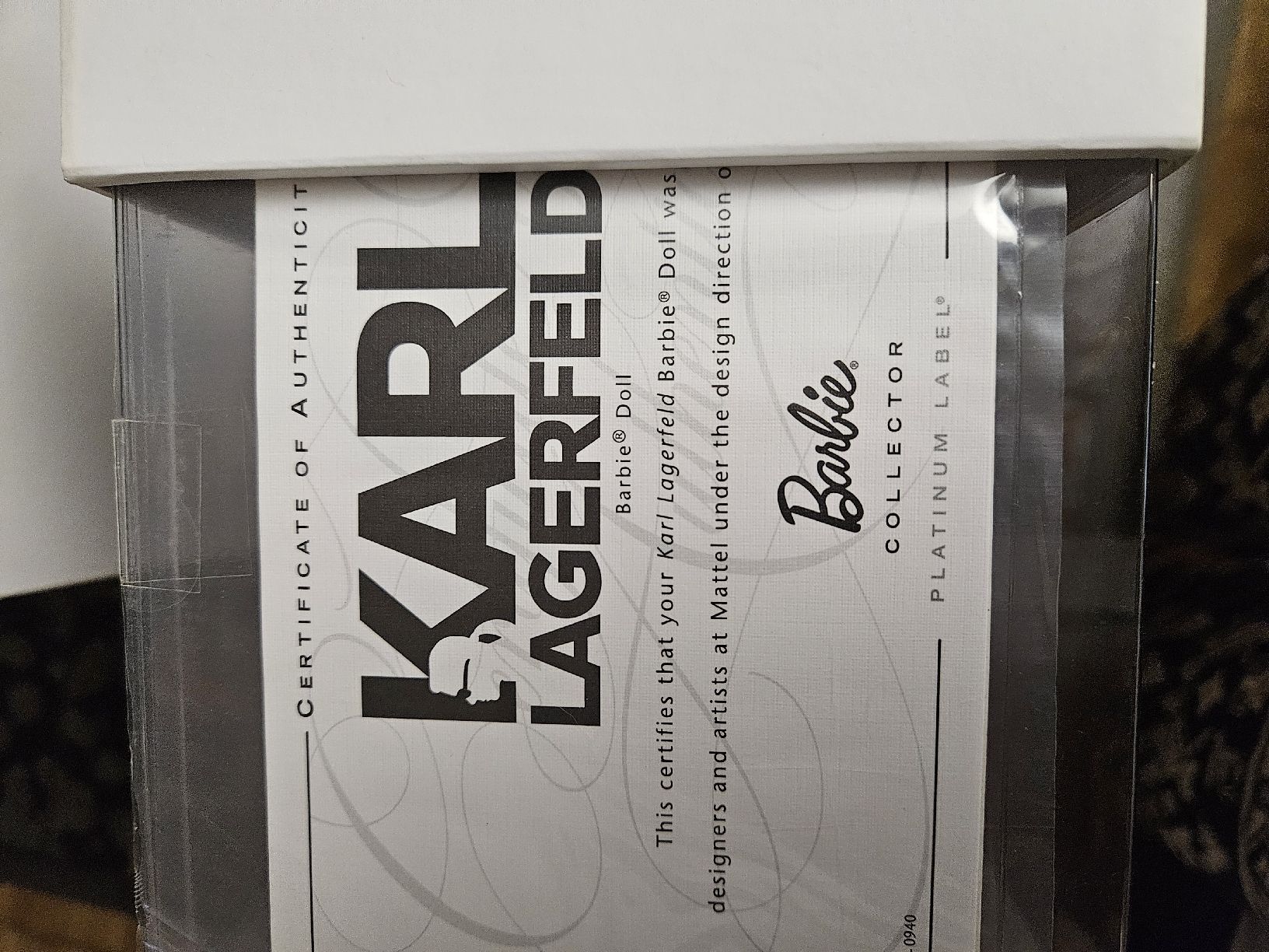 Puppen: Karl Lagerfeld Barbie Puppe – Neu (gemäss Beschreibung) aus Aesch ZH von acme999 4
