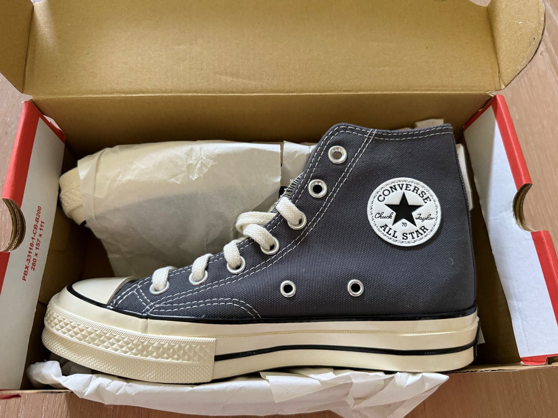 Converse Chaussures femmes: Converse Chuck 70 Hi Iron Grey 36.5 – Neuf (Voir description) à Niederdorf par Grimpe0508