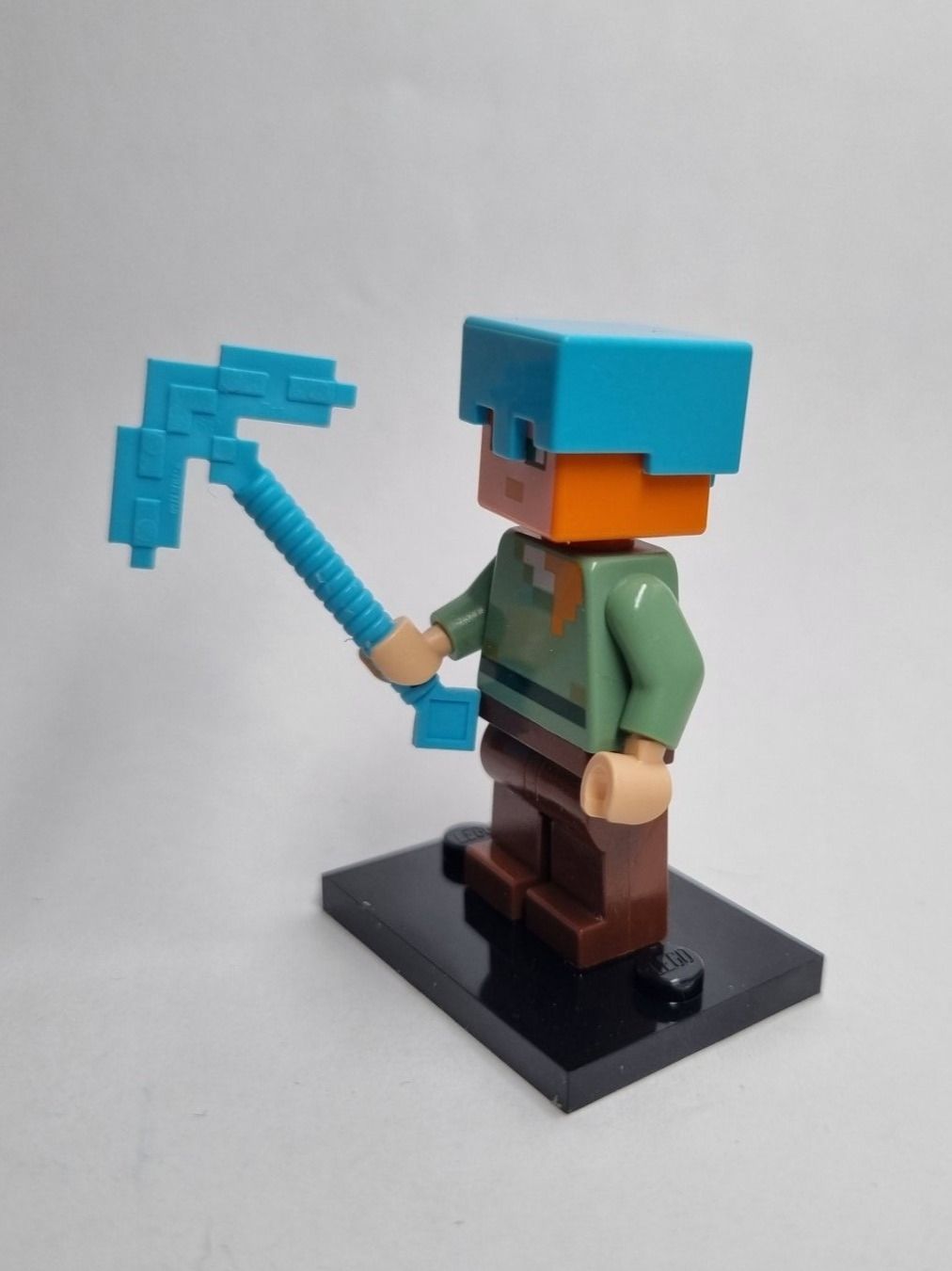 Lego Baukästen: LEGO Minecraft min019 Alex - Medium Azure Helmet – Neu (gemäss Beschreibung) aus Basadingen von NekoBricks 1