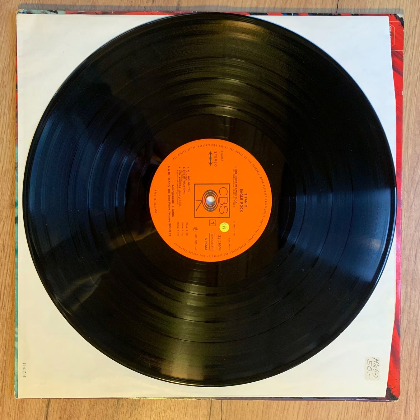 Dischi in vinile: TITANIC - EAGLE ROCK...OG FR 1973...VG+/VG++ – Usato da Gals venduto da Diskopatshop 3