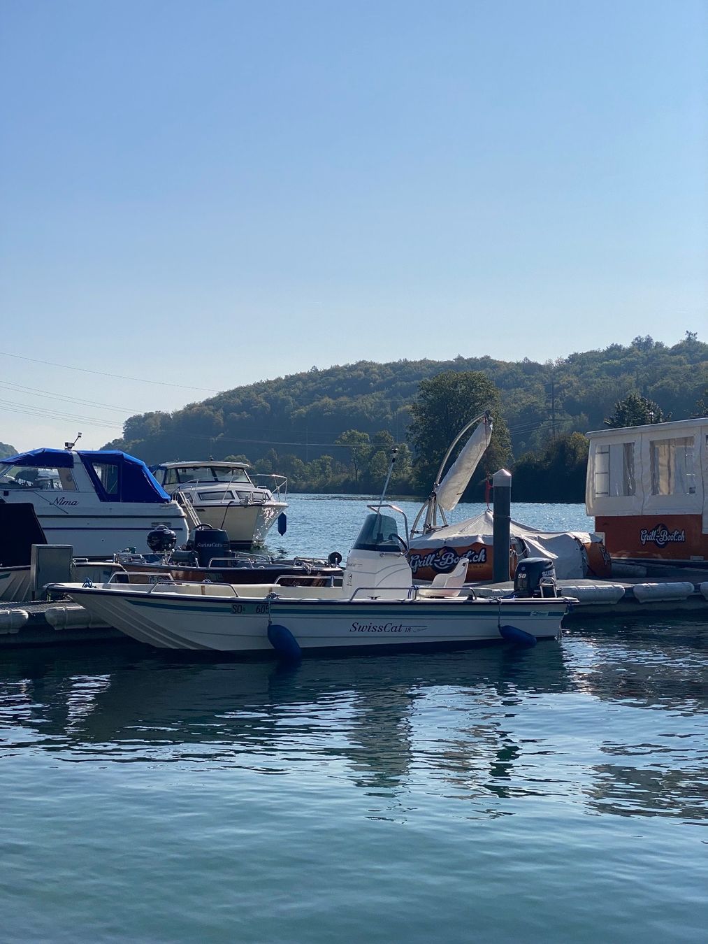 Barche: Motorboot Swiss Cat 18 mit 50ps Suzuki – Usato da Solothurn venduto da Eduka72