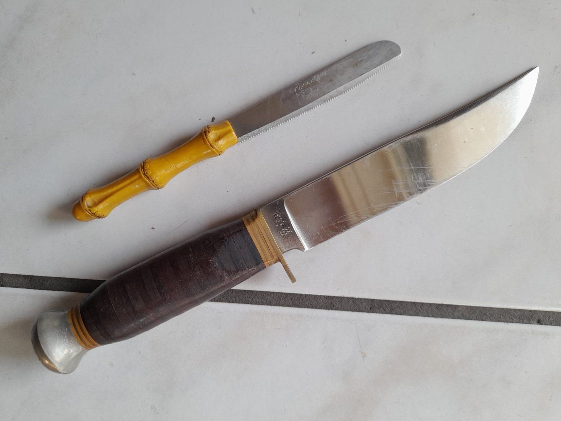 Solingen Coltelli: Messer - Anton Wingen Solingen Western Germany + Fixwell – Usato da Basel venduto da ARTICTED
